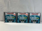 Maxell 700MB 80 48X Single Printable Matte White Slim Cd-rpw Lot Of 3 New. Fixed Price $14.40.