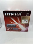 New Liteon 24X Internal Dvd/cd Writer IHAS324-98 Y Black Original Packaging. Fixed Price $29.99.
