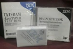 Lot Of 3 Ibm - 1 New Test Disk, Cleaning Cartridge, Used Diagnostic. Fixed Price $27.99.