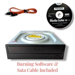 Lg 24X Internal Desktop Sata Cd Dvd Rw Dl Burner Re-writer Drive + Software. Fixed Price $34.98.