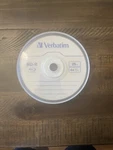 Verbatim 10PK Bd-r 25GB 6X Spindle Box Blu-ray Recordable Disk. Fixed Price $10.00.