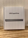 Apple Superdrive Usb External Slim Cd/dvd Silver Mac Compatible. Fixed Price $65.00.