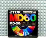 Tdk Mdxg 60 Blank Mini Disc (1) (sealed). Fixed Price $17.99.