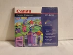 Vintage 1996 Canon Creative Cd Rom For Windows Stationery. Fixed Price $5.00.