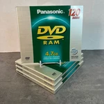 Panasonic Dvd-ram LM-AF120U 4.7GB Min Rewritable Video Record Pack. Fixed Price $44.99.