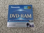 Panasonic Dvd-ram LM-AF60U2 2.8GB Minute Sealed (2 Pack). Fixed Price $8.00.
