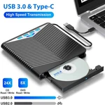 7-IN-1 External Cd/dvd Drive For Laptop, 3.0 & Usb-c Portable Player. Fixed Price $20.87.