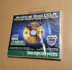 Delkin Devices Cd-r Archival Gold The 300 Year Disc New Individual Case. Fixed Price $25.95.