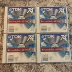 Tdk Twin Recordable Audio Cd-r Rewritable 74 Min Lot Of Sealed. Fixed Price $37.23.