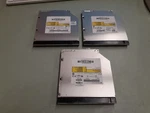 (3) Hp Elitedesk SN-208 Dvd Writer Drive 657534-FC2 Black/silver Bezel. Fixed Price $21.88.