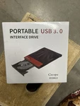Cocopa ECD813 Portable Usb 3.0 External Dvd Drive Black For Pc Mac Laptop. Fixed Price $15.00.