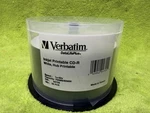 Verbatim Cd-r Discs 700MB/80MIN 52X Spindle White 40/PACK 94755 Open Box W/ 40CD. Fixed Price $13.94.