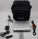 Centrex Star Portable Dvd Player 7" Lcd Silver PD-3040 W/ Assessories. Fixed Price $29.99.