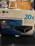 Lg GSA-E60N External Super Multi Dvd Rewriter Drive 20X Speed 8.5 Gb. Fixed Price $35.00.