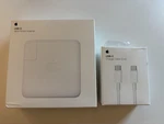 Genuine Apple Usb-c 96W Power Adapter + Charge Cable (2M) A2166 A1739. Fixed Price $30.00.