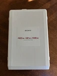 Sony CRX1950U 40X12X48X External Cd-rw Drive Usb Untested. Fixed Price $16.99.