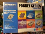 Portable Dvd/cdrw Disk Drive Unit Addonics Iob Vintage AEPDVRW248UM. Fixed Price $128.99.