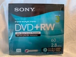 Sony Handycam 3 Pack Dvd+rw Mini Discs 2.8GB 60 Double Sided New Sealed. Fixed Price $24.99.