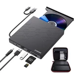 Origbelie External Cd Dvd Drive, Burner Usb 3.0 With 2 Standard, Black. Fixed Price $52.88.