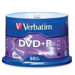 Verbatim Azo Dvd+r 16X Branded Logo 4.7GB Media Disc Spindle 95037. Fixed Price $18.90.
