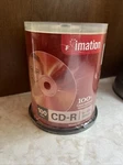 New Factory Sealed Imation Cd-r 700MB 1X-52X 100 Discs Music Photos Data. Fixed Price $17.99.