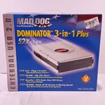 Mad Dog Dominator 3-IN-1 Plus External Usb 2.0 Cd-rw Drive MD-52XCDEX New. Fixed Price $49.99.