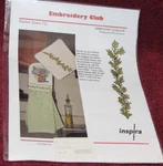 Inspira Embroidery Club Pattern And Cd #149 - Kitchen Spruce Up. Fixed Price $9.99.