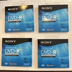Brand New Sony Handycam Dvd-r 1.4GB 30MIN Recordable Discs DMR30R1H Sealed Nib. Fixed Price $39.99.