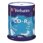 Verbatim 94554 Cd-r 700 MB/80 Min Recordable Disc Silver (100/PK) New. Fixed Price $32.19.