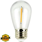 Newhouse Lighting S14 Led Replacement Bulbs 15 Pack Standard Base Weatherproof. Fixed Price $27.99.