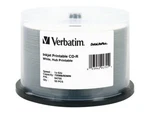Verbatim Cd-r 700MB 52X Datalifeplus White Inkjet Printable, Hub Electr.... Fixed Price $28.09.