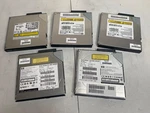 Lot Of (5) Hp Laptop Dvd/dvdr/cd Drives. Fixed Price $22.50.