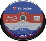 Verbatim Bd-re 25GB 2X With Branded Surface 10PK Spindle,white Electronics. Fixed Price $31.49.