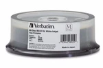 New Verbatim Bd-r 50GB 6X White Inkjet Hub Printable Pk Spindle 98925. Fixed Price $347.00.