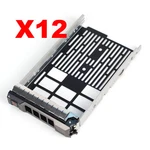 Lot Of 12, 3.5" Sas Hard Drive Tray Caddy For Dell Powervault MD1400 Us Seller. Fixed Price $85.80.