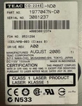 Teac 1977047N-D0 Cd-rom Drive CD-224E Dell 0UD458. Fixed Price $14.95.