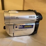 Sony Handycam DCR-DVD610 40X Optical Zoom Camcorder Silver/black. Fixed Price $49.99.
