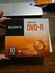 Sony Dvd-r 10 Pack, 120MIN 4.7 Gb Accucore W/ Hard Cases Brand New Sealed. Fixed Price $10.00.