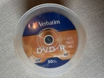 Verbatim Dvd-r New Unused 32 Dvds 4.7 Gb 16X Speed 120 Minute. Fixed Price $10.00.