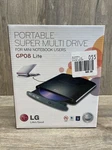 Lg GP08NU6B Lite Portable Super Multi Drive For Mini Notebook Users. Fixed Price $15.00.
