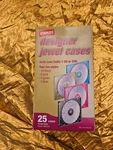 New - Designer Jewel By Staples Pack Of 25 Cd And Dvd Cases # 636312. Fixed Price $22.25.