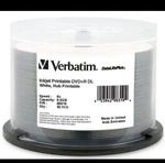 Verbatim Datalifeplus Dvd+r 8.5GB 8X Inkjet Hub Printable 50 Pack Spindle. Fixed Price $29.99.