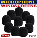 10-BLACK Microphone Windscreen Foam Cover For Ball Type Stage Handheld Vocal. Fixed Price $21.89.