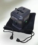 I/o Magic Universal World Travel Power Adapter With 2 Usb Ports.. Fixed Price $10.00.