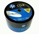 50 Hp Blank 52X Cd-r Cdr Branded Logo 700MB Media Disc. Fixed Price $14.49.