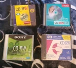 Cd Rw Sony Hp Staples Imation 700 Mb 80 Minutes 650 74 20 Pieces With Cases. Fixed Price $14.39.