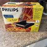 Phillips External Ide Cd-rewriter Cdrw 400 Series Nos Open Box Complete/tested. Fixed Price $75.00.
