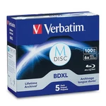Verbatim Disc Bdxl With Branded Surface Blank 6X, Blue. Fixed Price $106.46.