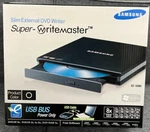 Samsung Super Writemaster Slim External Dvd Writer #SE-S084B/RSBN Brand-new. Fixed Price $49.99.