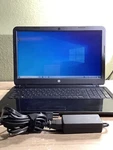 Hp 15-G170NR Amd E1-6010 4GB Ram 500GB Hdd Bad Battery #K9. Fixed Price $39.00.